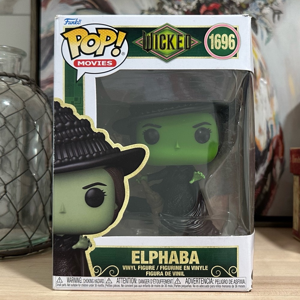 New! Funko Pop! Movies Wicked Elphaba Collectible Vinyl Figure